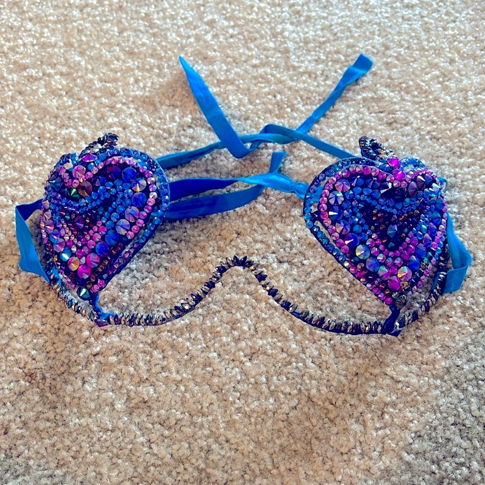 Festival Bra Top 💜✨💙